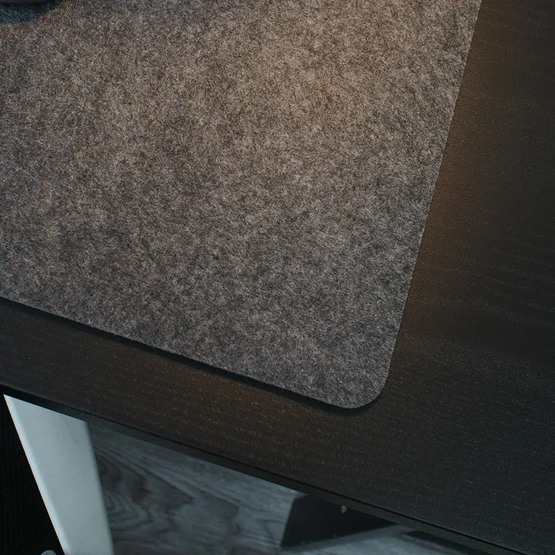 Extra Large Felt Desk Mat – Pad Protector for Office Keyboard & Mouse with Non-Slip Base, Slim Easy-to-Use Design