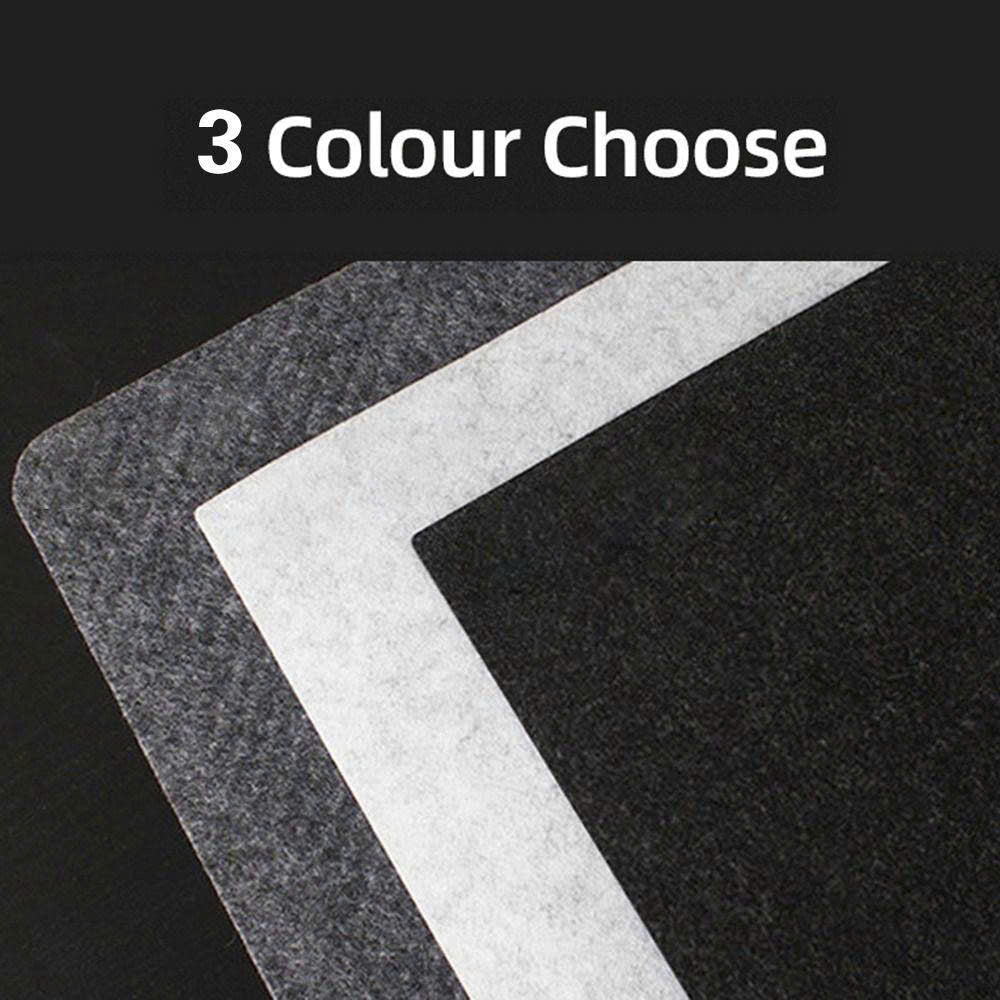 Extra Large Felt Desk Mat – Pad Protector for Office Keyboard & Mouse with Non-Slip Base, Slim Easy-to-Use Design