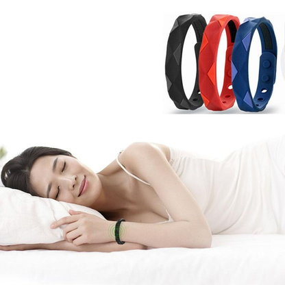 Far Infrared Anti Static Negative Ion Bracelet - Waterproof Silicone Lovers Bracelet Anti Fatigue, Sports Wristband