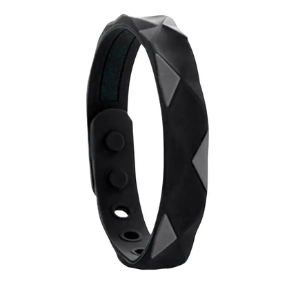 Far Infrared Anti Static Negative Ion Bracelet - Waterproof Silicone Lovers Bracelet Anti Fatigue, Sports Wristband