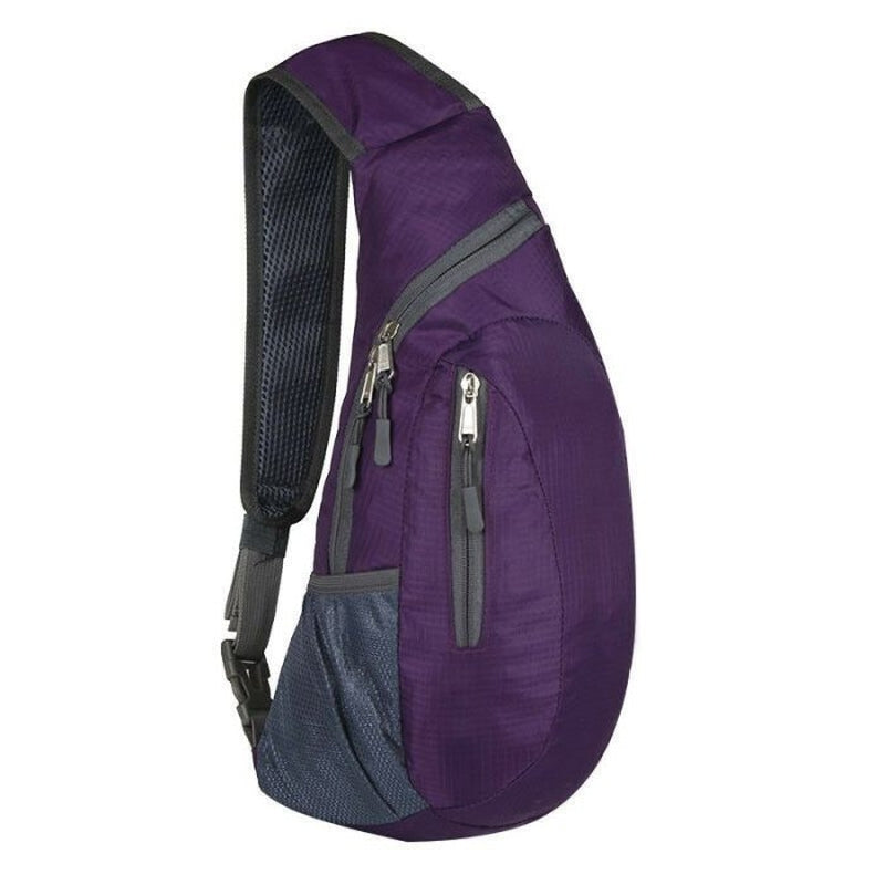 Fashionable Waterproof Chest Pack, Crossbody Shoulder Bag for Outdoor Activities