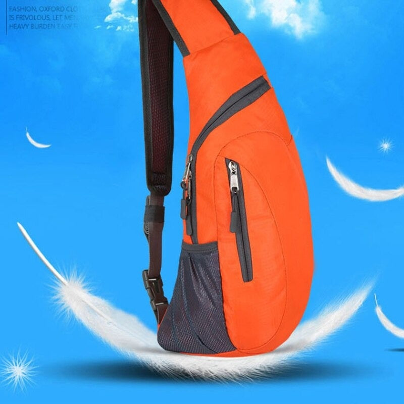 Fashionable Waterproof Chest Pack, Crossbody Shoulder Bag for Outdoor Activities