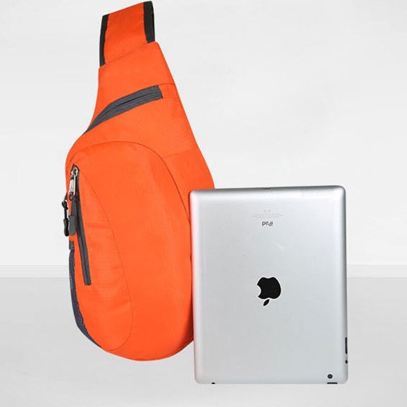 Fashionable Waterproof Chest Pack, Crossbody Shoulder Bag for Outdoor Activities