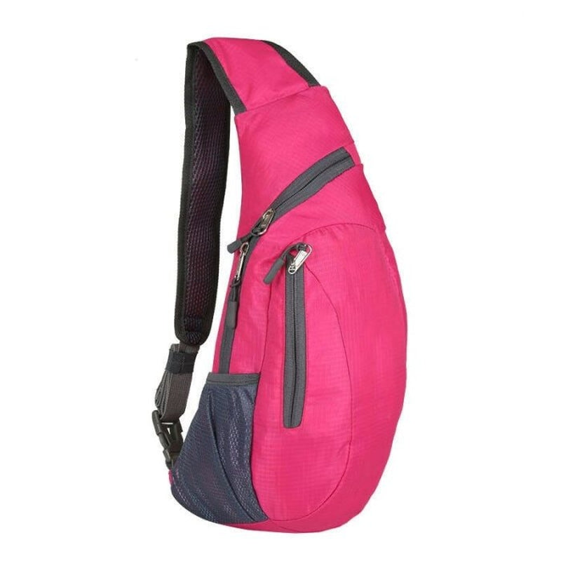 Fashionable Waterproof Chest Pack, Crossbody Shoulder Bag for Outdoor Activities