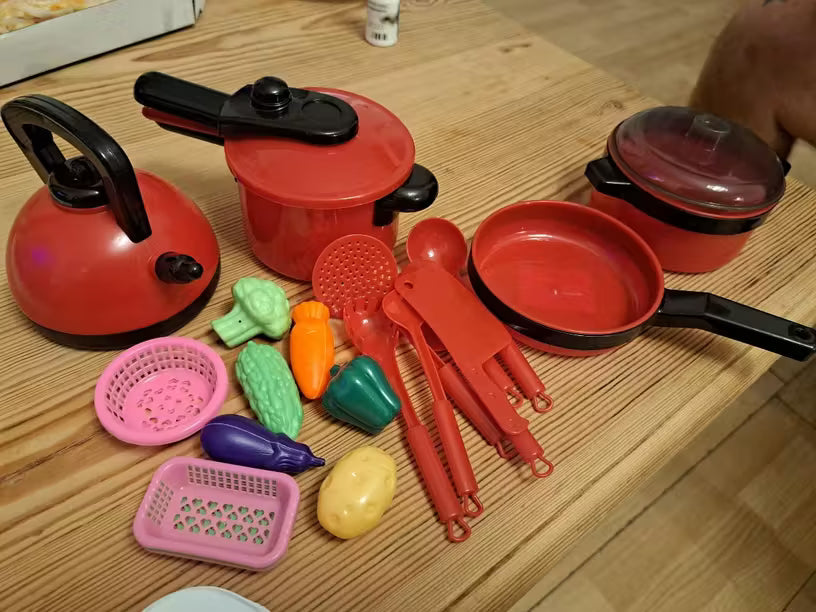 Fidelity Cooking Toys with Highly Simulated, Diverse Accessories, Suitable at Home or School, Safe for Ages 3+