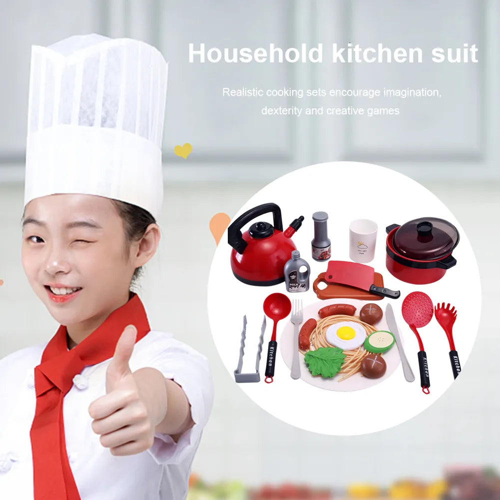 Fidelity Cooking Toys with Highly Simulated, Diverse Accessories, Suitable at Home or School, Safe for Ages 3+