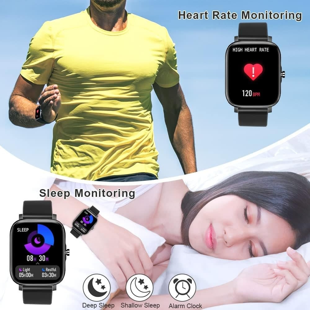 Fitness Tracker Watch Health Smartwatch with Bluetooth