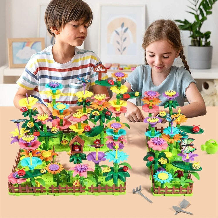 Flower Building Blocks Set – Educational STEM Toy
