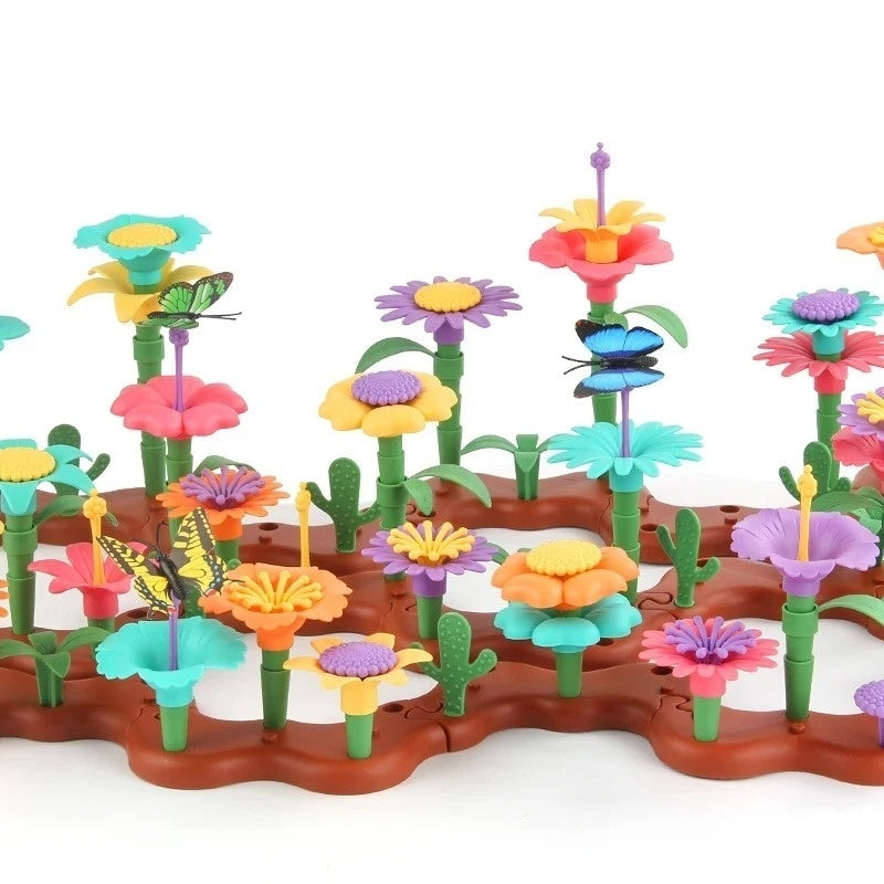 Flower Building Blocks Set – Educational STEM Toy