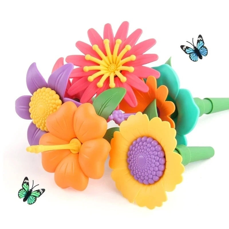 Flower Building Blocks Set – Educational STEM Toy