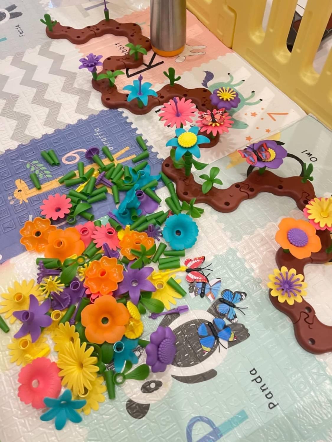 Flower Building Blocks Set – Educational STEM Toy
