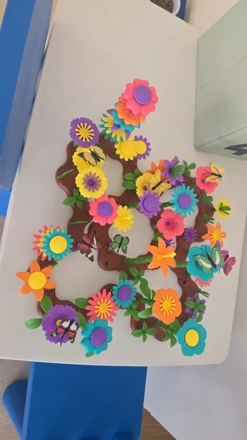 Flower Building Blocks Set – Educational STEM Toy