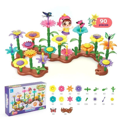 Flower Building Blocks Set – Educational STEM Toy