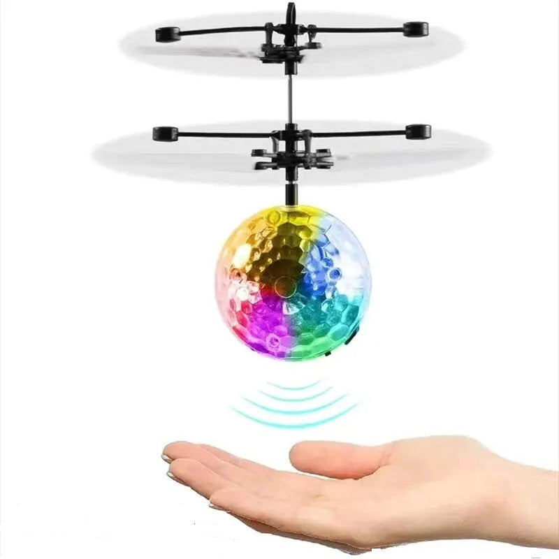 Flying orb ball with LED Light, Gesture Control and USB Rechargeable, Safe for Kids 14+