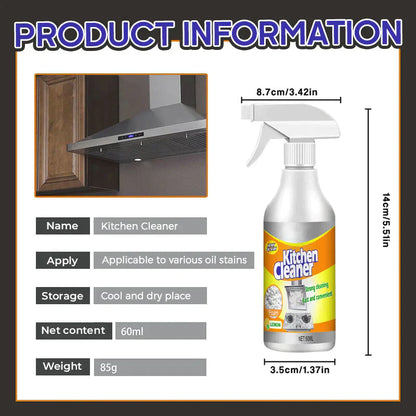 Kitchen Multi-Purpose Foam Cleaner