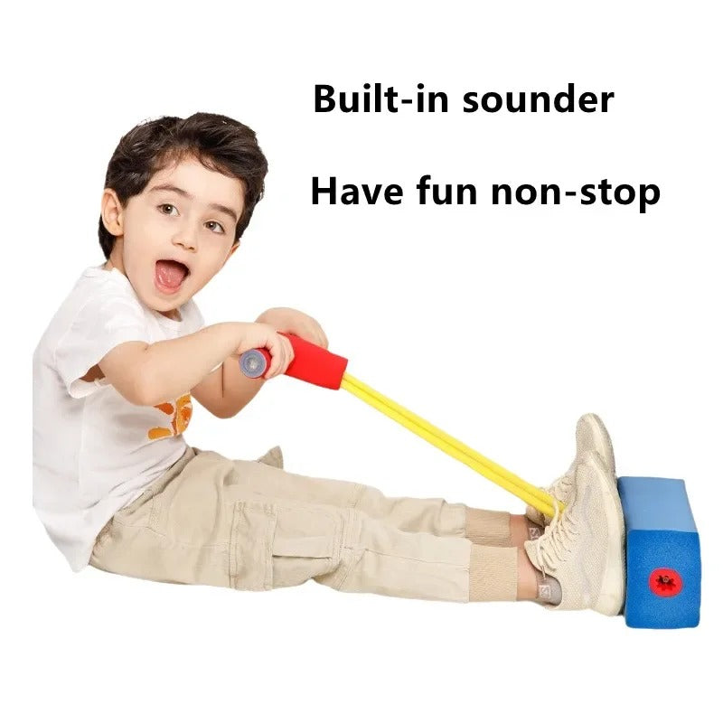 Foam Pogo Jumper Toy with Fun Sound Effect Compact and Portable Safe for Ages 3+