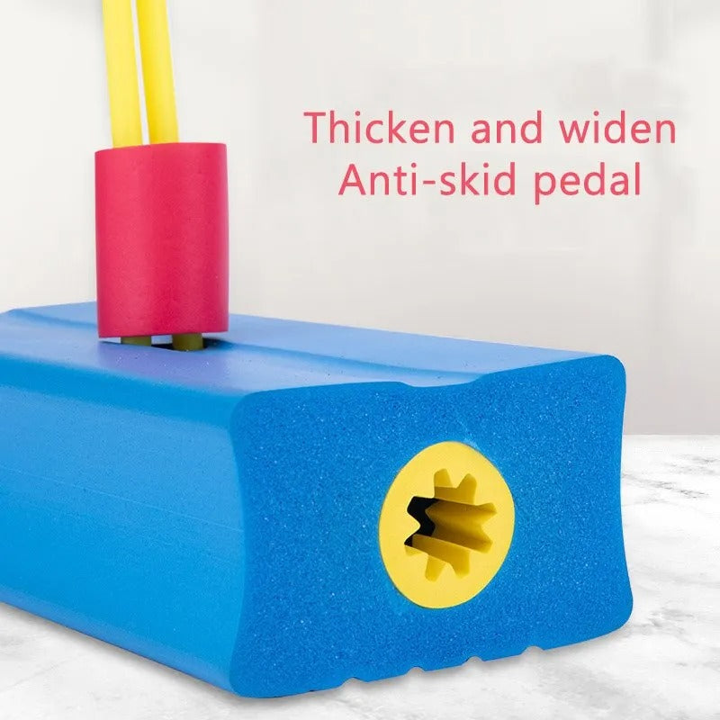 Foam Pogo Jumper Toy with Fun Sound Effect Compact and Portable Safe for Ages 3+