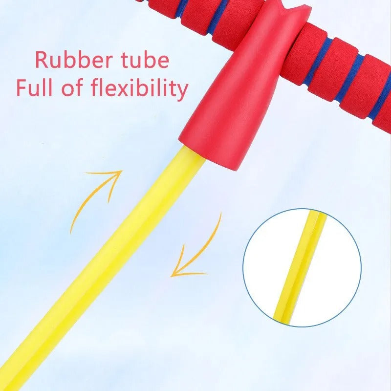 Foam Pogo Jumper Toy with Fun Sound Effect Compact and Portable Safe for Ages 3+