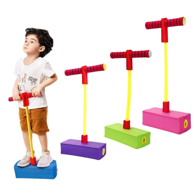 Foam Pogo Jumper Toy with Fun Sound Effect Compact and Portable Safe for Ages 3+