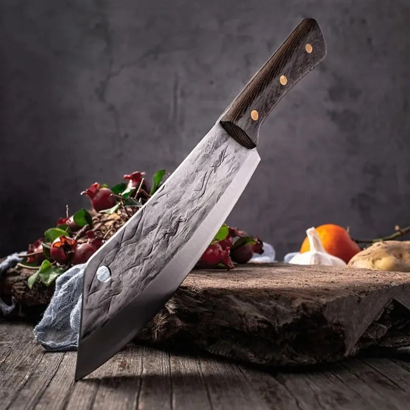 Forged Butcher Knife for Meat Bone Vegetables