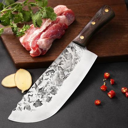 Forged Stainless Steel Cleaver Knife for Meat Cutting