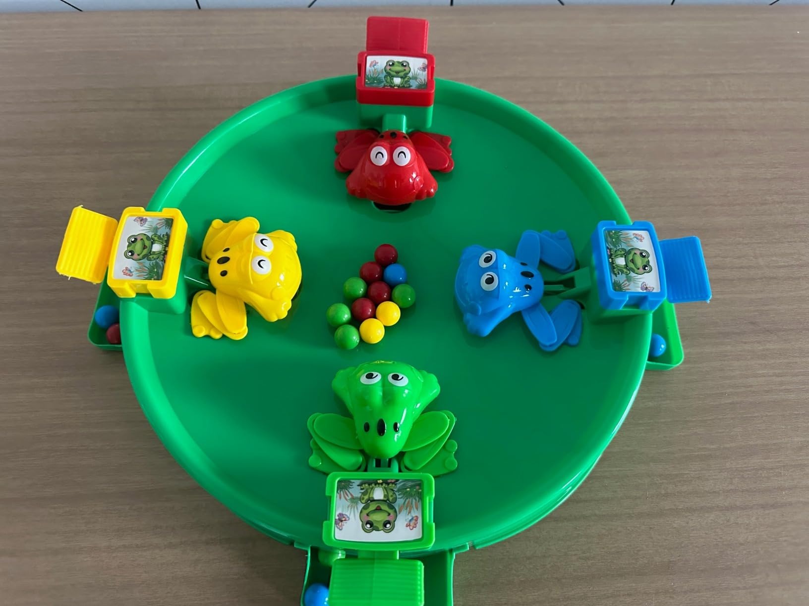 Frog Eating Bean Board Game with Interactive Play, Skill Development, Safe for Kids 3+