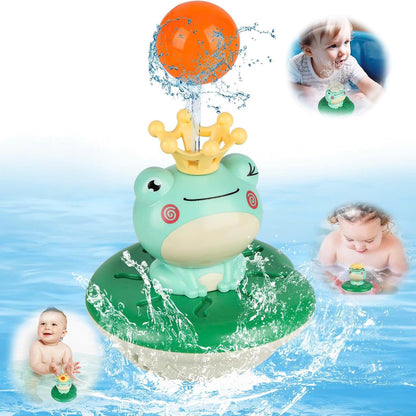 Frog Sprinkler Shower with Multiple Spray Nozzles – Compact, Portable and Safe for Ages 3+