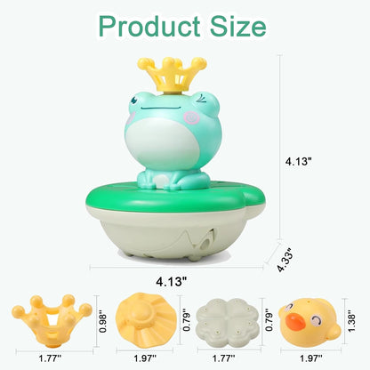 Frog Sprinkler Shower with Multiple Spray Nozzles – Compact, Portable and Safe for Ages 3+