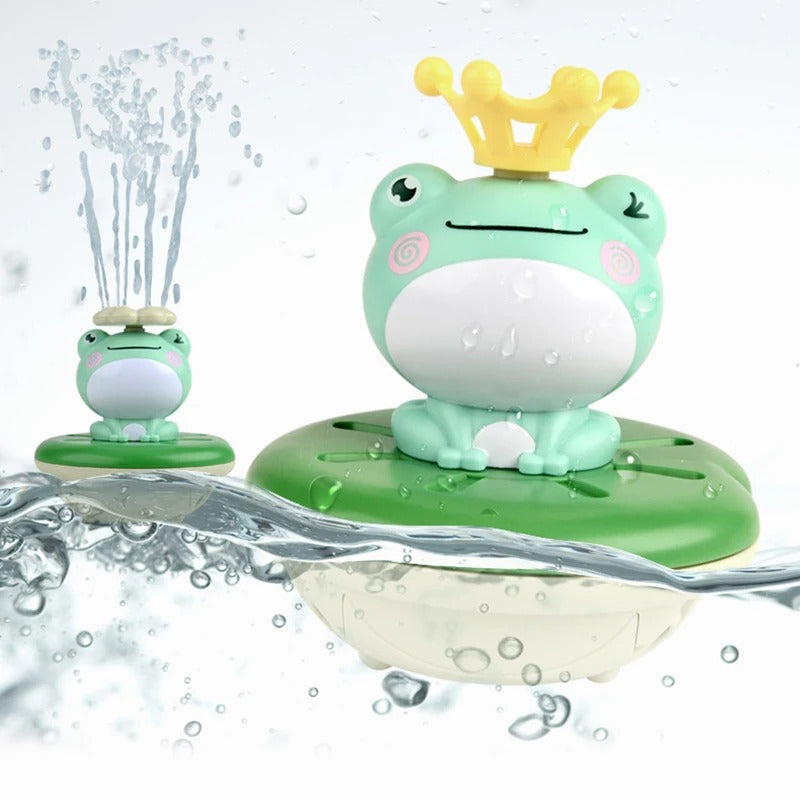 Frog Sprinkler Shower with Multiple Spray Nozzles – Compact, Portable and Safe for Ages 3+
