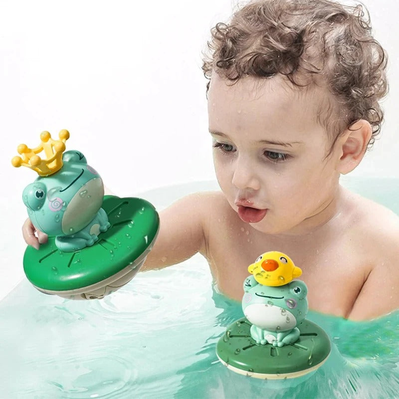 Frog Sprinkler Shower with Multiple Spray Nozzles – Compact, Portable and Safe for Ages 3+