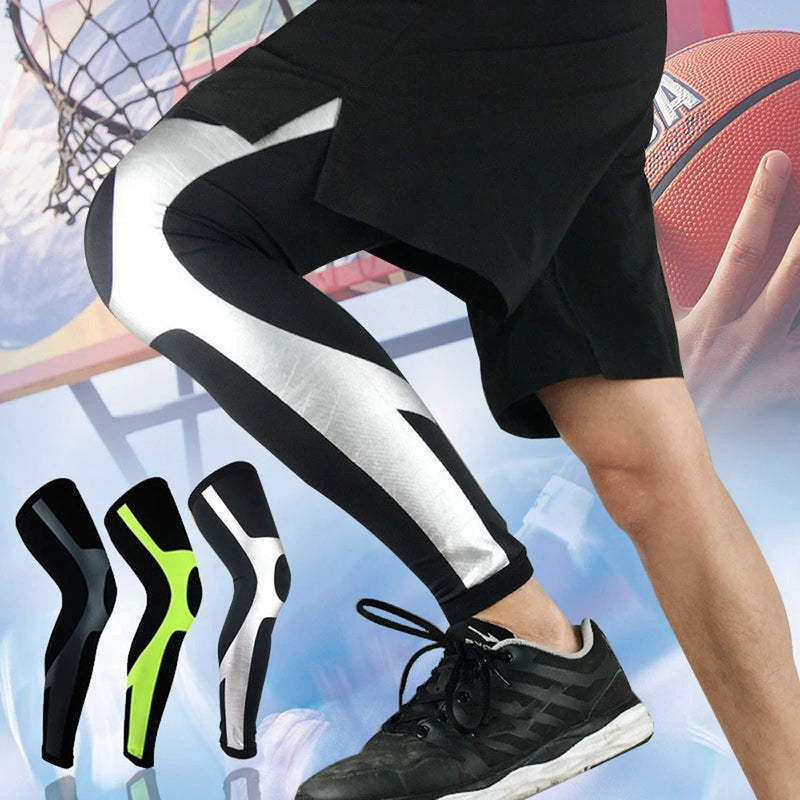 Full Leg Compression Sleeve for Sports Support and Recovery