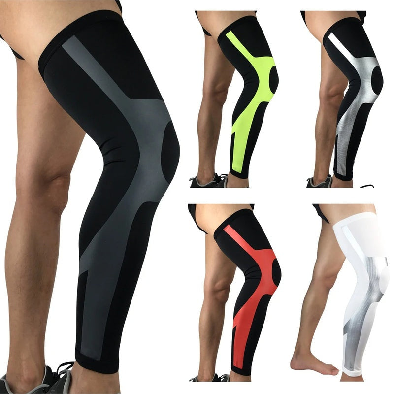 Full Leg Compression Sleeve for Sports Support and Recovery
