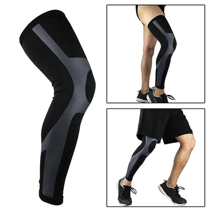 Full Leg Compression Sleeve for Sports Support and Recovery