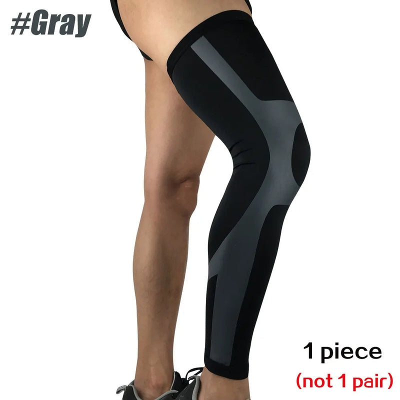 Full Leg Compression Sleeve for Sports Support and Recovery