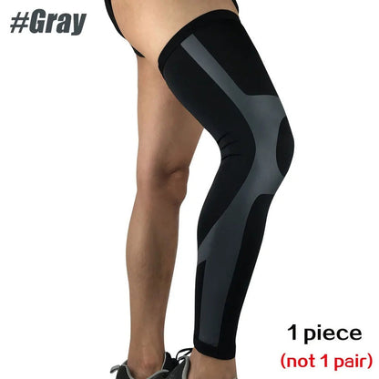 Full Leg Compression Sleeve for Sports Support and Recovery