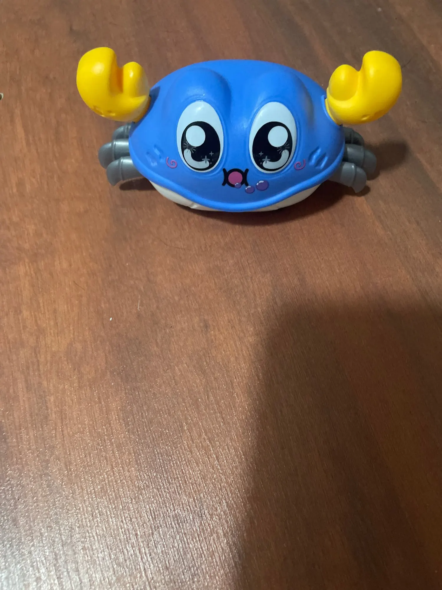 Fun Moving Crab Toy for Active Play, Double Loop Running, Crawling Game, Safe for 6 Months+