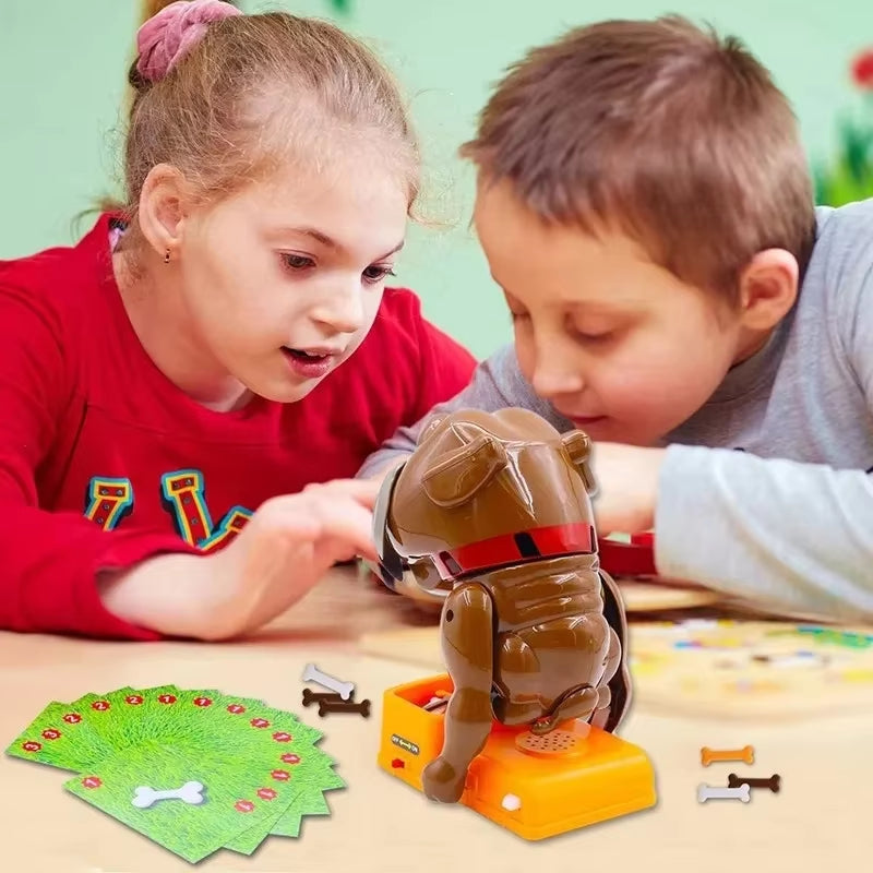 Funny Tricky Toy Wake-Up Dog Surprise Game with Safe and Non-Toxic Materials for Kids Ages 3+