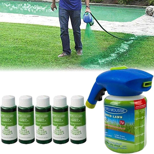 Garden Hose Spray Seeding Kit for Lawn Repair and Growth