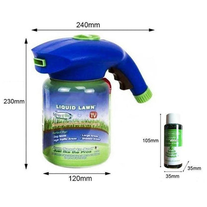 Garden Hose Spray Seeding Kit for Lawn Repair and Growth