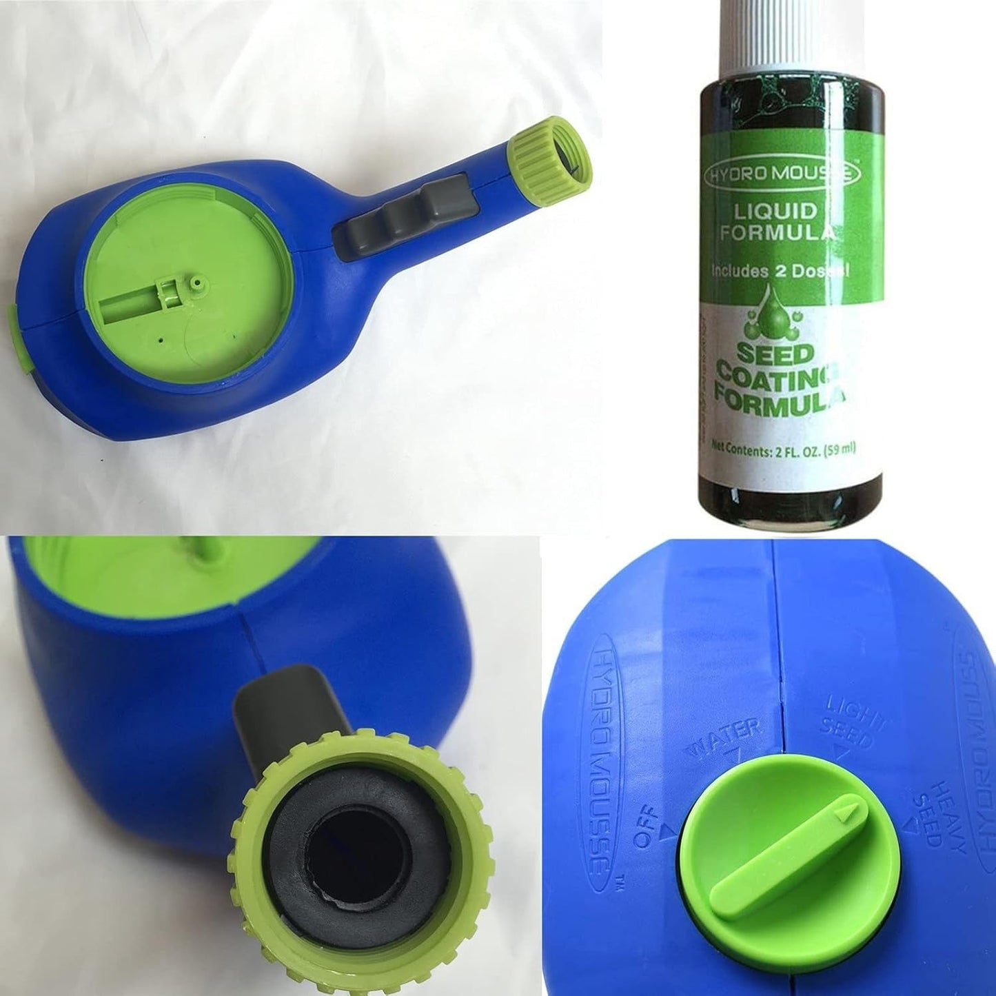Garden Hose Spray Seeding Kit for Lawn Repair and Growth