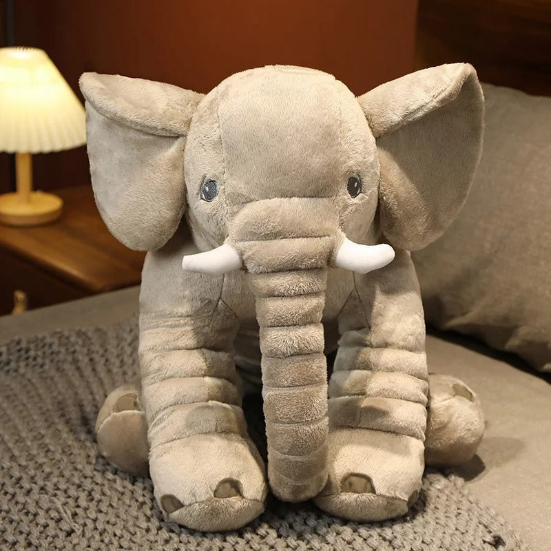 Giant Elephant Plush Toy Pillow For Baby