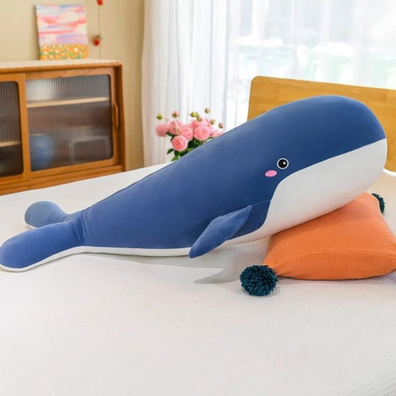 Giant Soft Plush Whale Toy for Kids Birthday