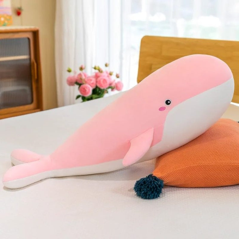 Giant Soft Plush Whale Toy for Kids Birthday