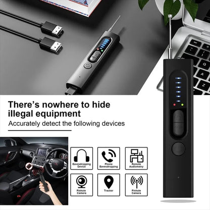GPS Tracker Detector Multifunctional Anti-Positioning Anti-Eavesdropping Detection Scanner