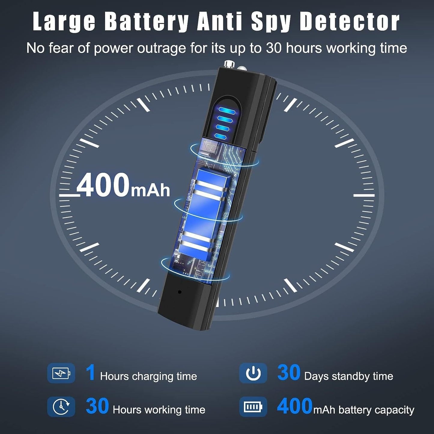 GPS Tracker Detector Multifunctional Anti-Positioning Anti-Eavesdropping Detection Scanner