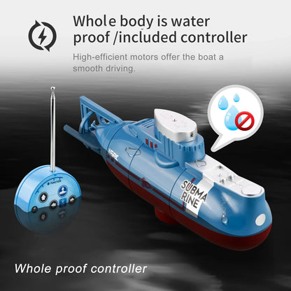 Remote Control Mini Submarine Toy For Kids