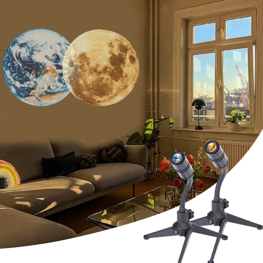 Moon Projection Lamp
