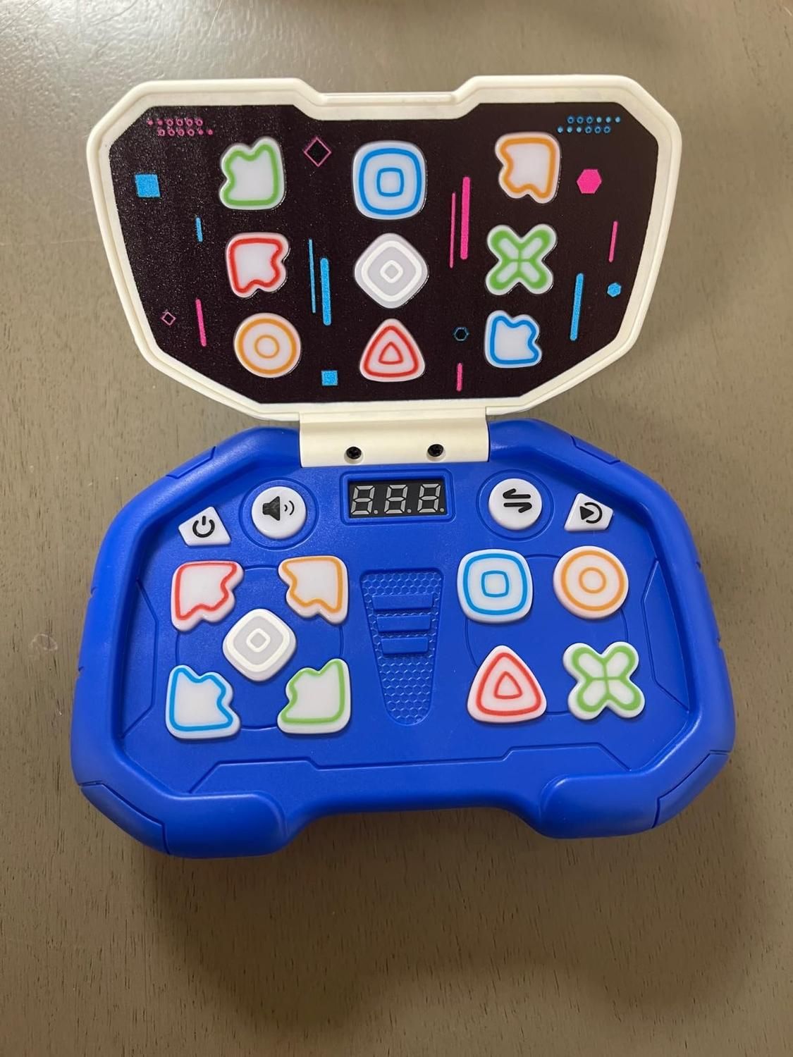 Handheld Music Rhythm Game with Sound and Light, Foldable and Easy to Carry, Safe for Ages 3+