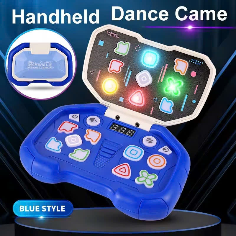 Handheld Music Rhythm Game with Sound and Light, Foldable and Easy to Carry, Safe for Ages 3+