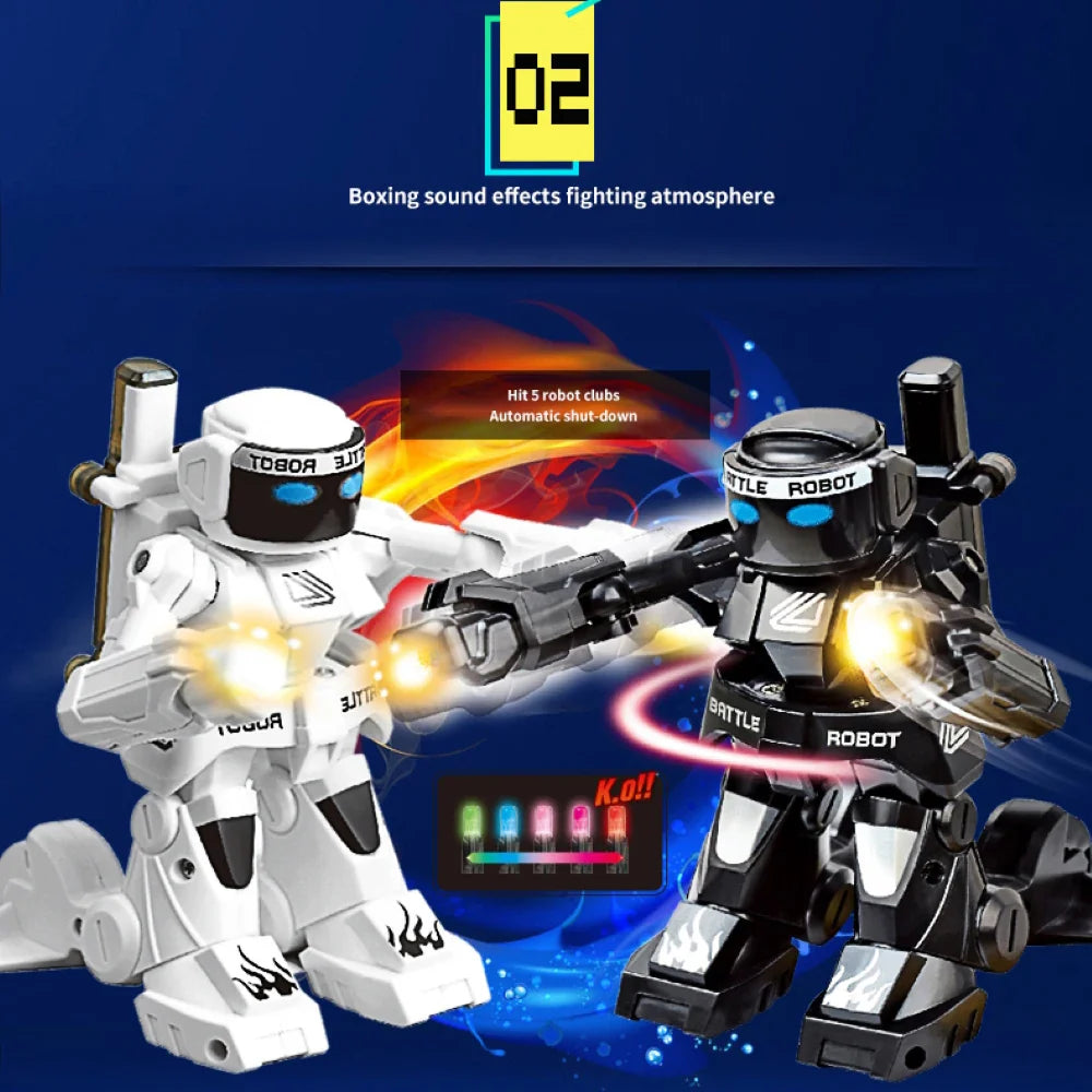 Remote Control Boxing Robot Toy With Joysticks